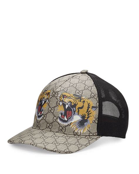 Tigers print GG Supreme baseball hat 